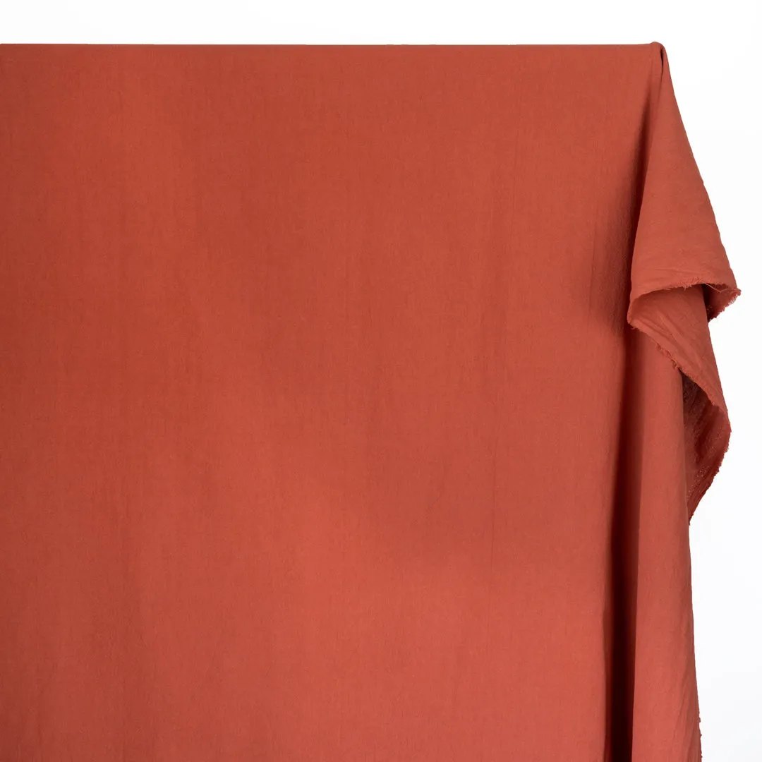 4oz Sandwashed Cotton - Red Clay