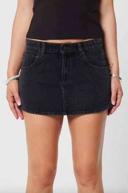 ABRAND 99 skirt heidi - Washed black