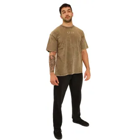 AKER simple tee - Washed Green