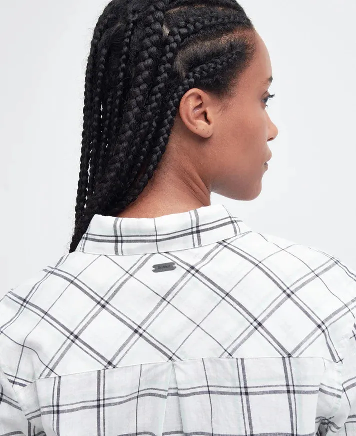 Barbour Seaglow Shirt, cloud/bayleaf