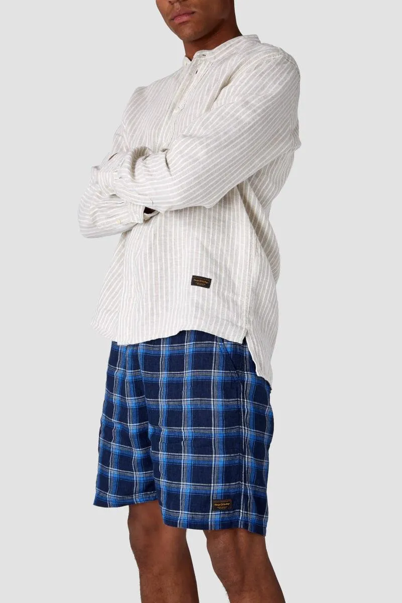 Bidatsu Shorts | Blue Check