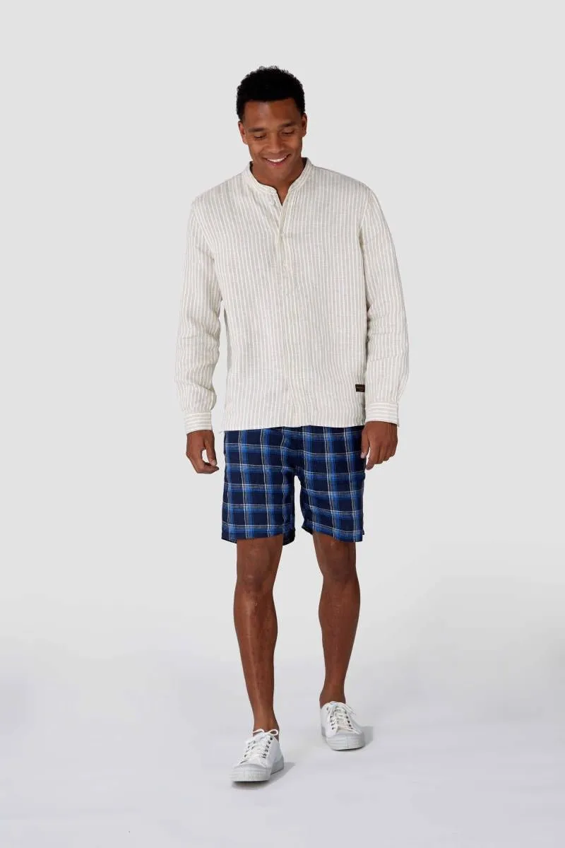 Bidatsu Shorts | Blue Check