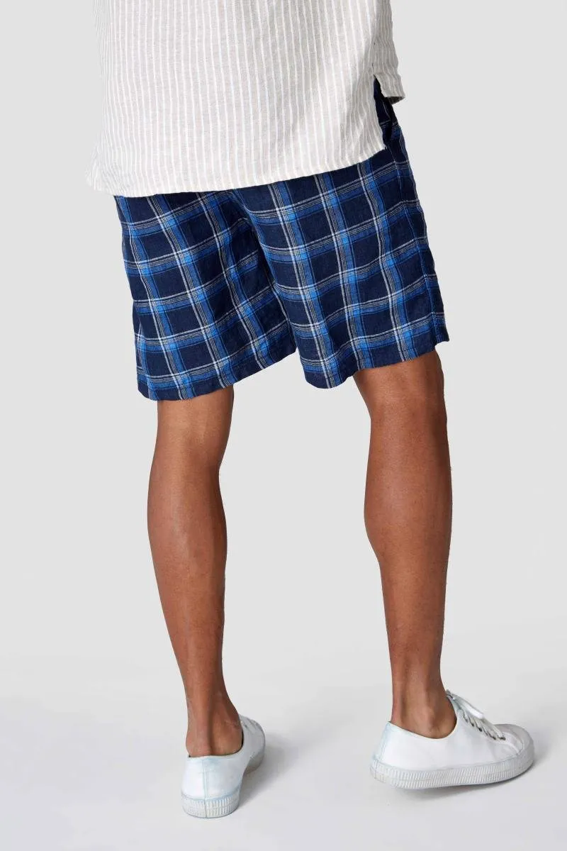 Bidatsu Shorts | Blue Check