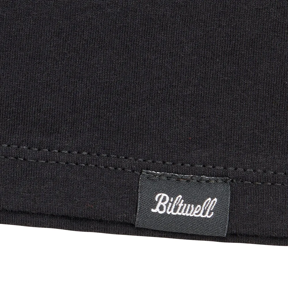 BILTWELL T-SHIRT WOMENS [SCRIPT BLACK]