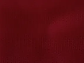 Bright Red Plain Net Fabric