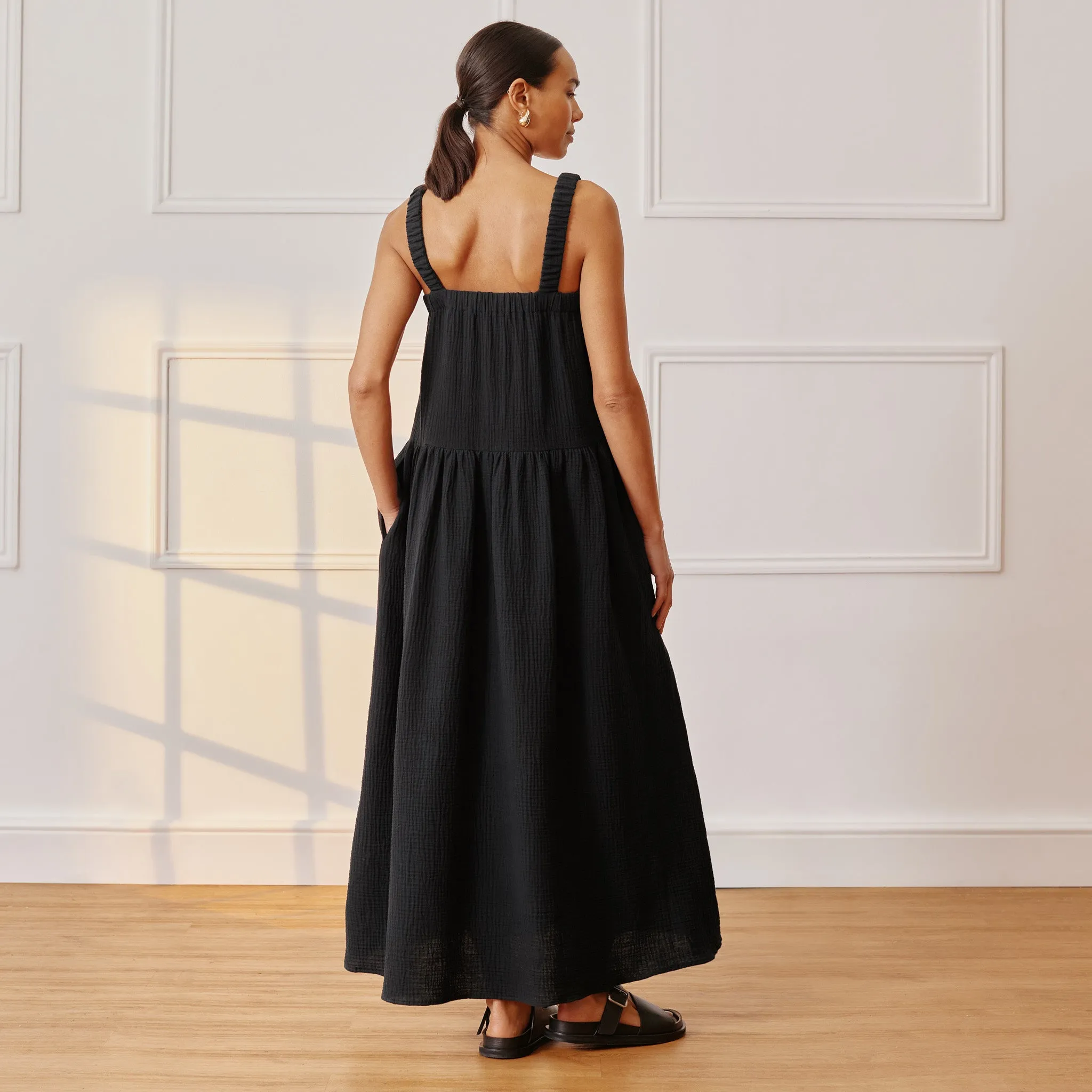 Cheesecloth Maxi Dress