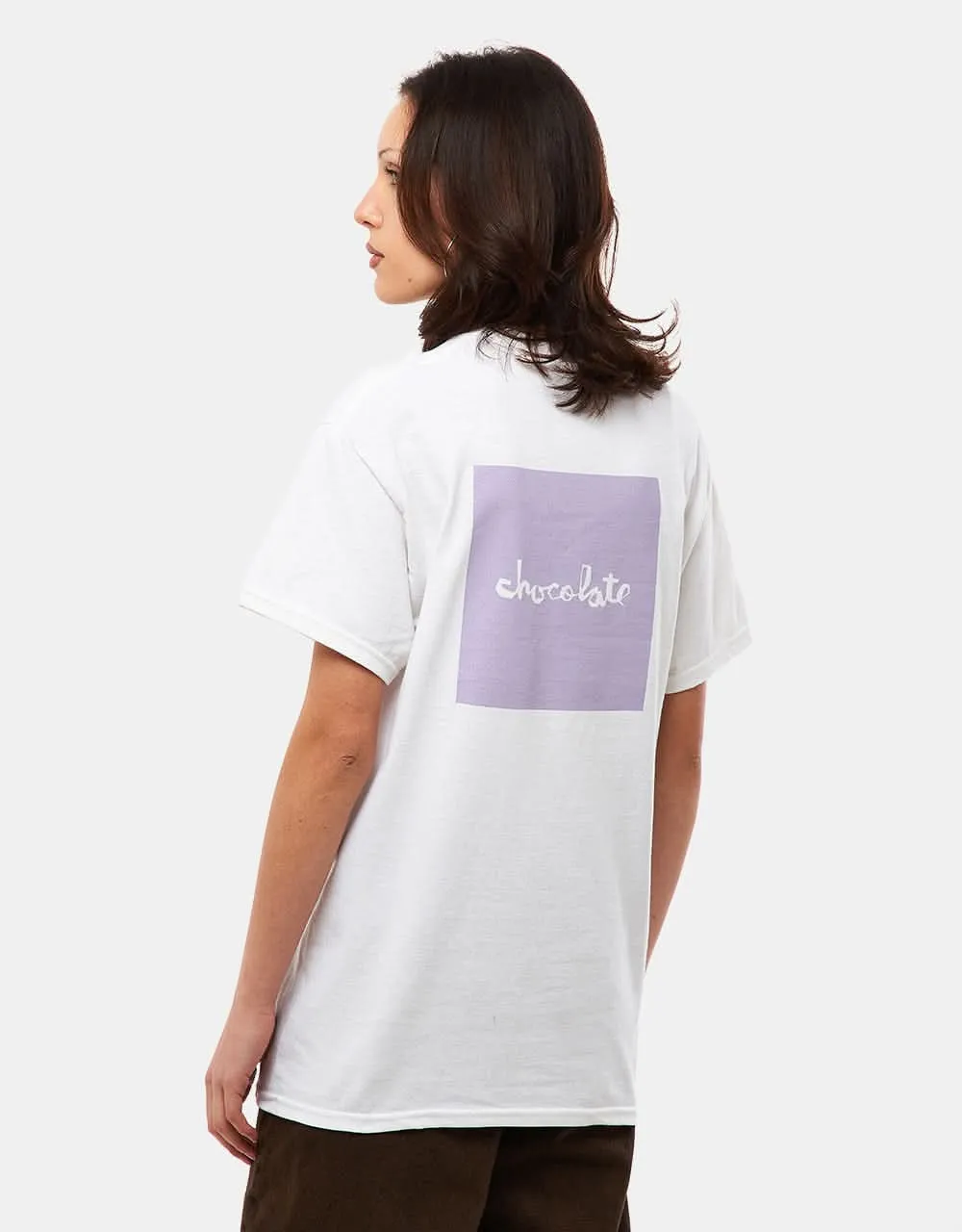 Chocolate OG Square T-Shirt - White