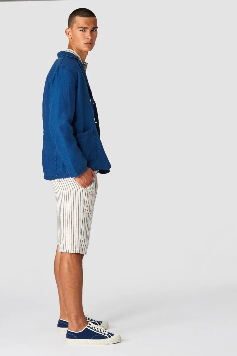 Cronus Shorts | Beige Stripe