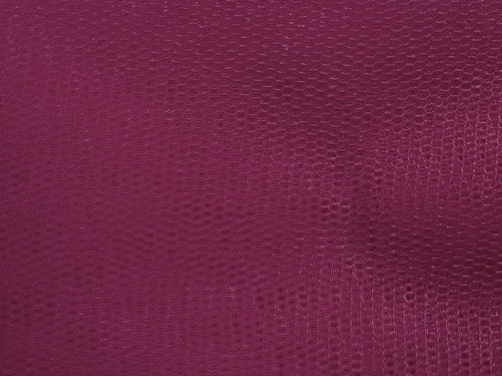 Dark Magenta Plain Net Fabric