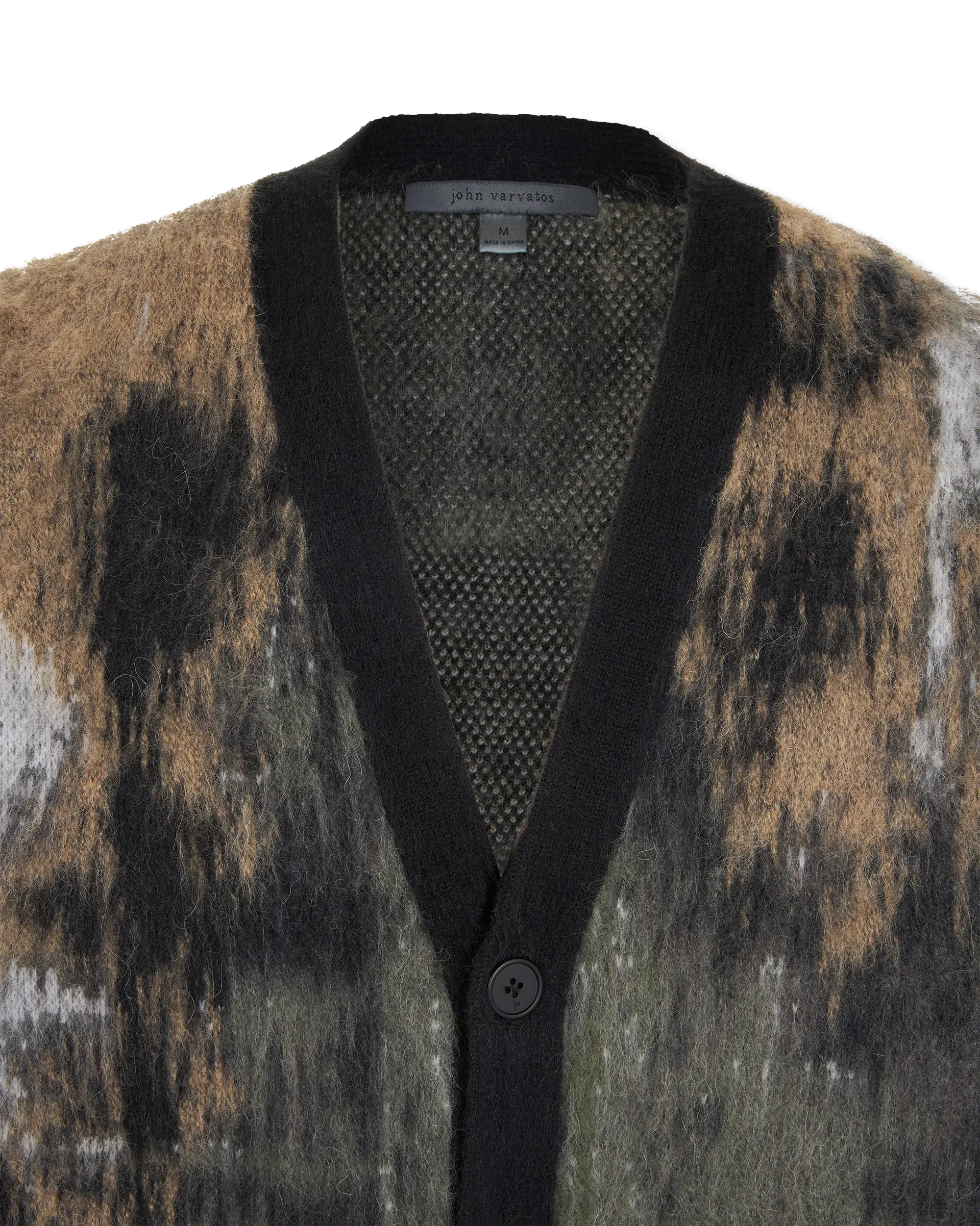 Dio Multi-Color Jacquard Cardigan