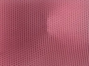 French Pink Plain Net Fabric