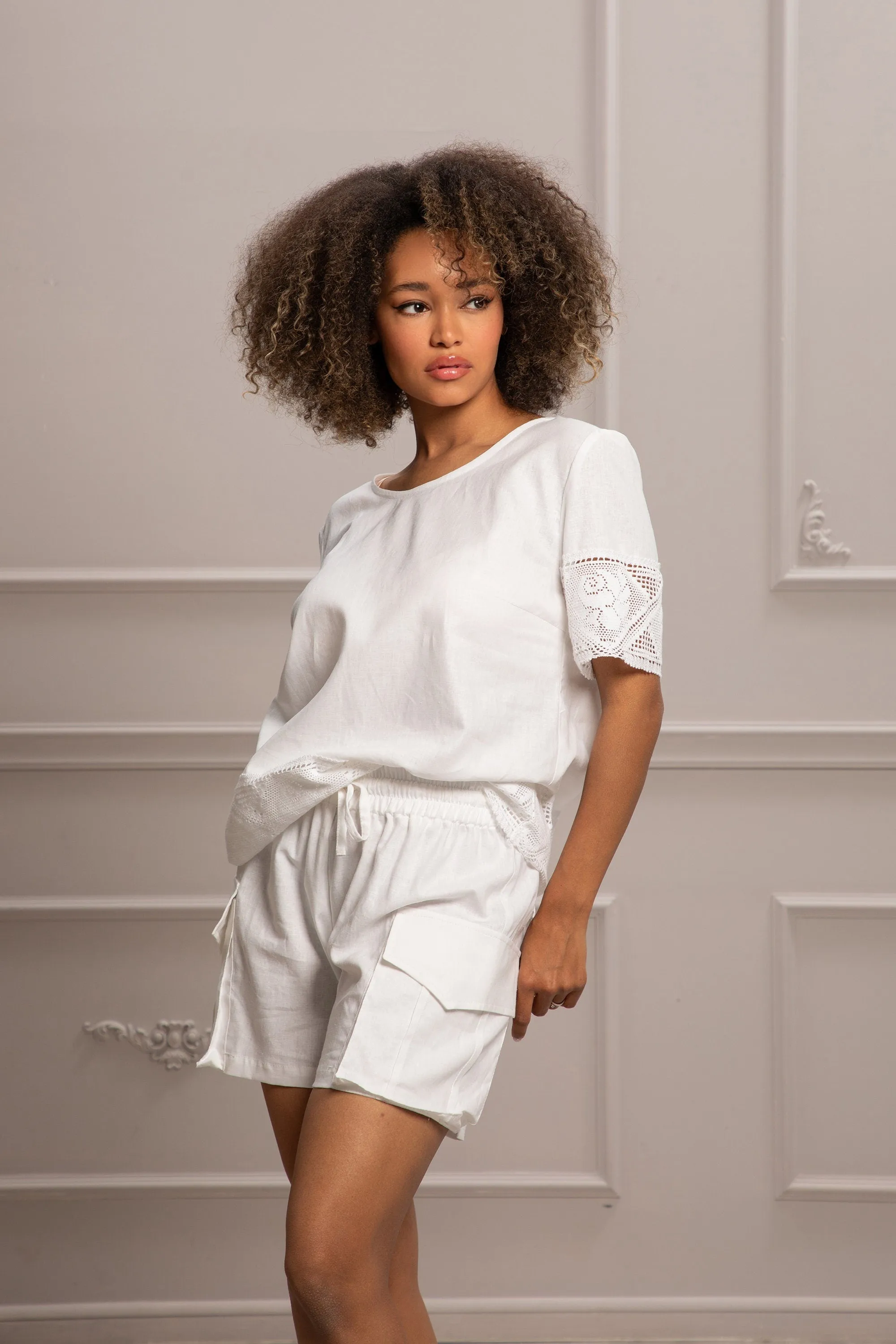 FRONT POCKETS SHORTS