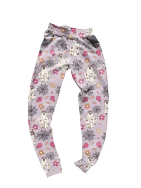 Girls Halloween Joggers - Groovy Ghosts