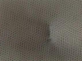 Graphite Gray Plain Net Fabric (Wholesale)