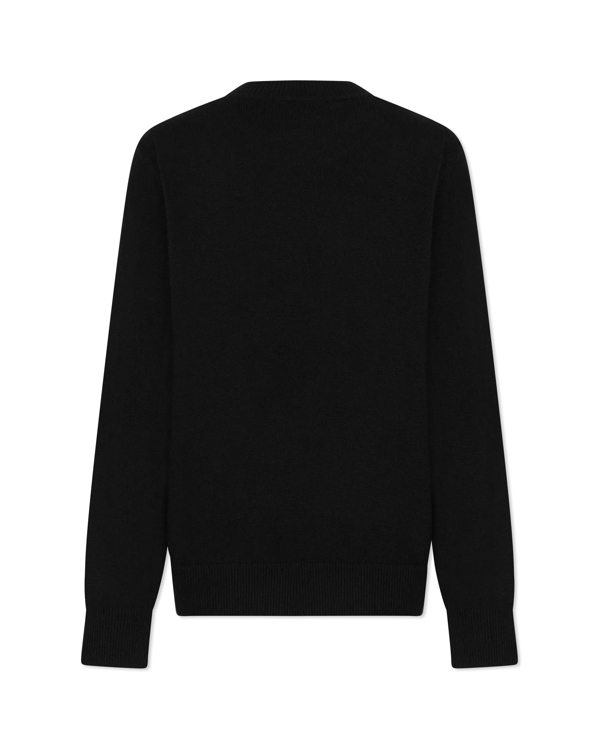 Intarsia-Knit Crewneck Sweater