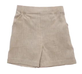 Jack and Teddy Khaki Linen Shorts