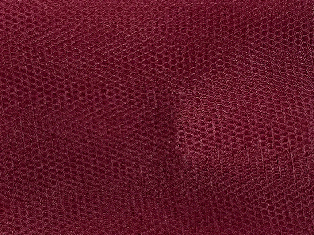 Maroon Plain Net Fabric