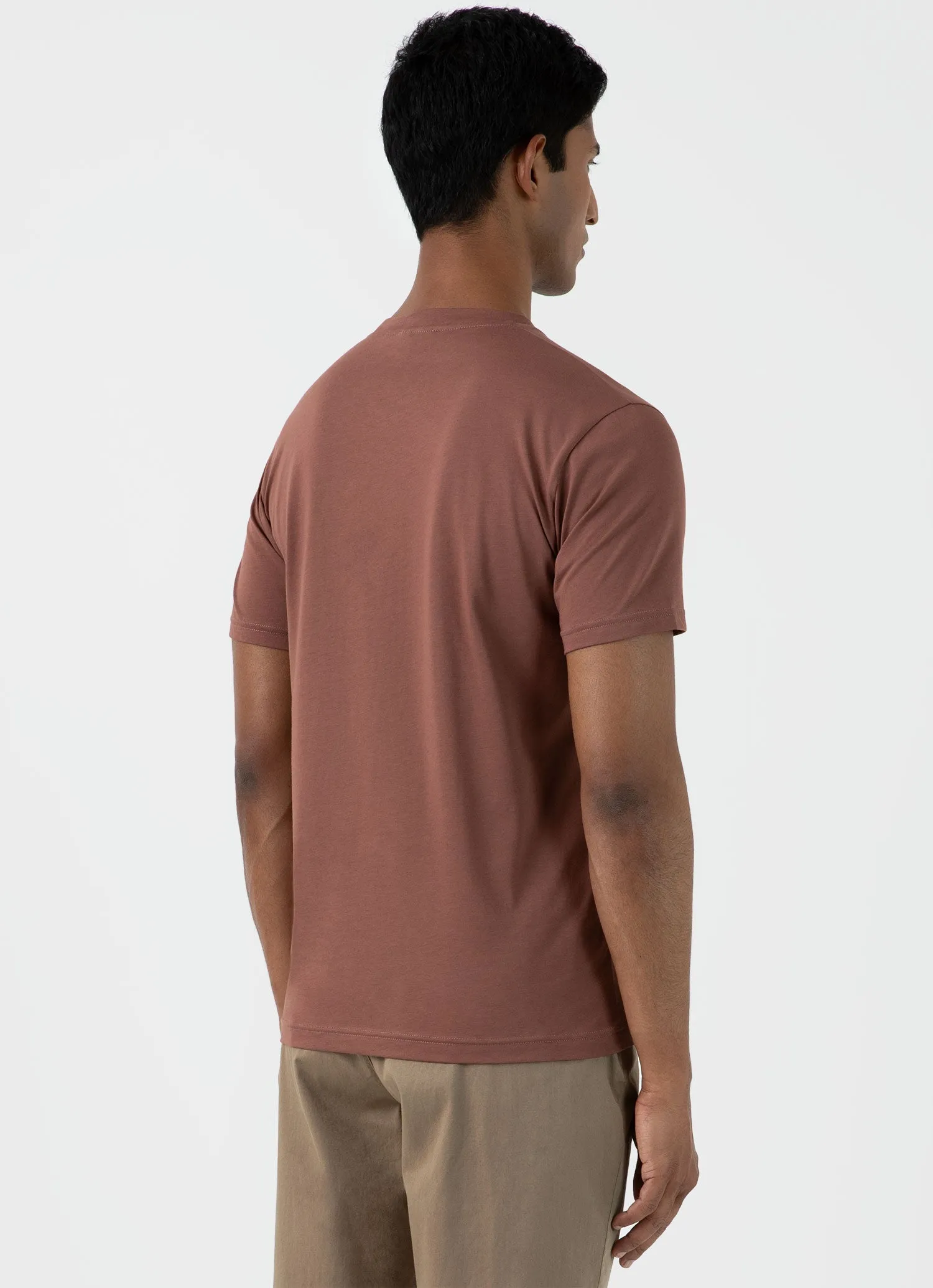 Men's Riviera Midweight T‑shirt in Brown