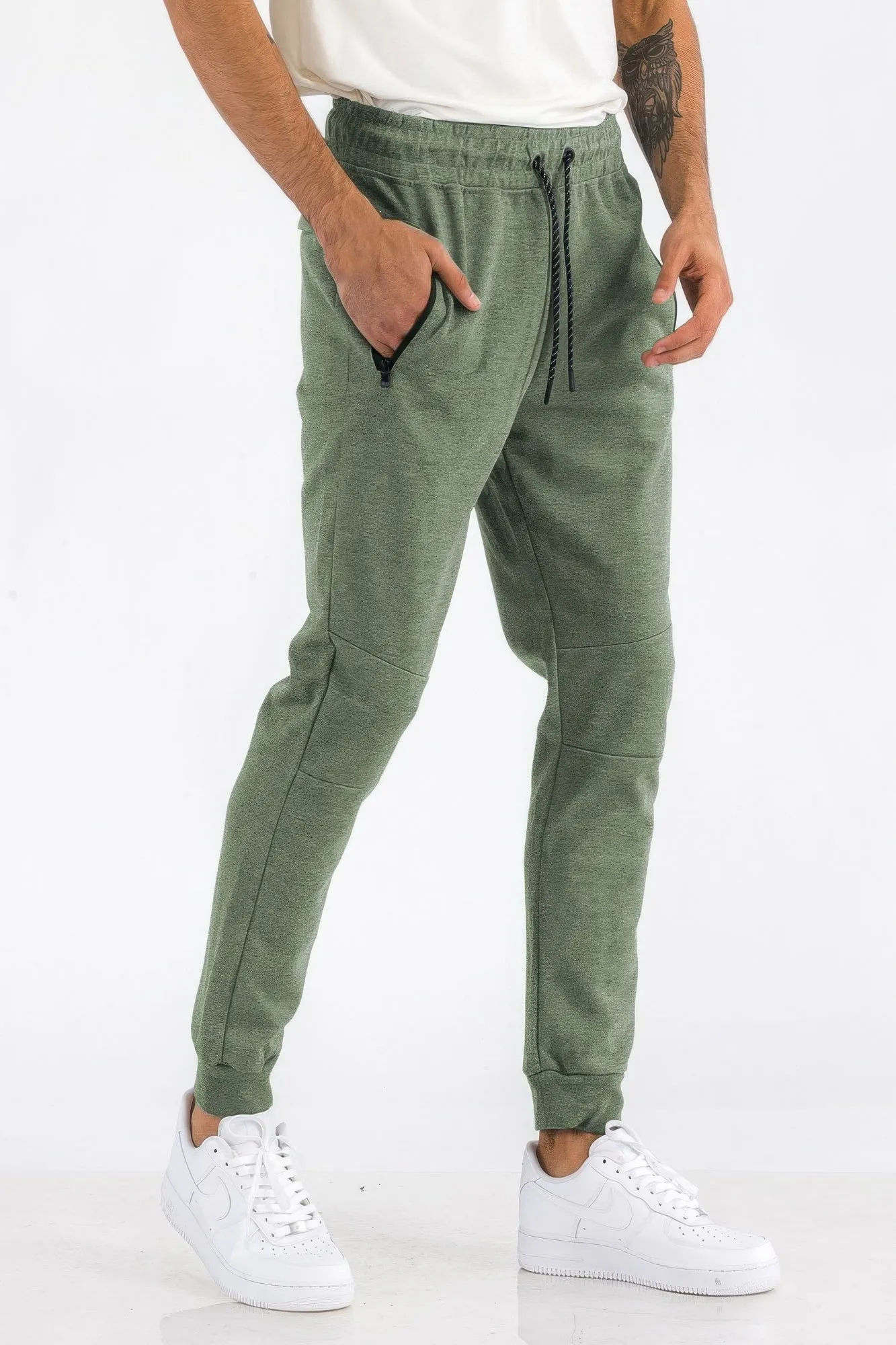 Mens Solid Joggers