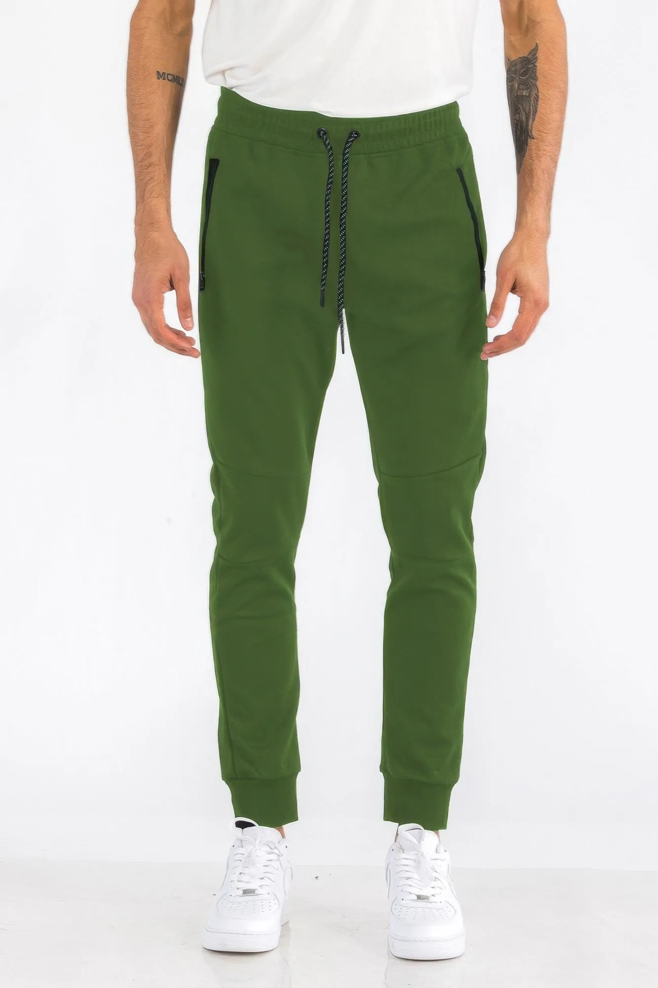 Mens Solid Joggers