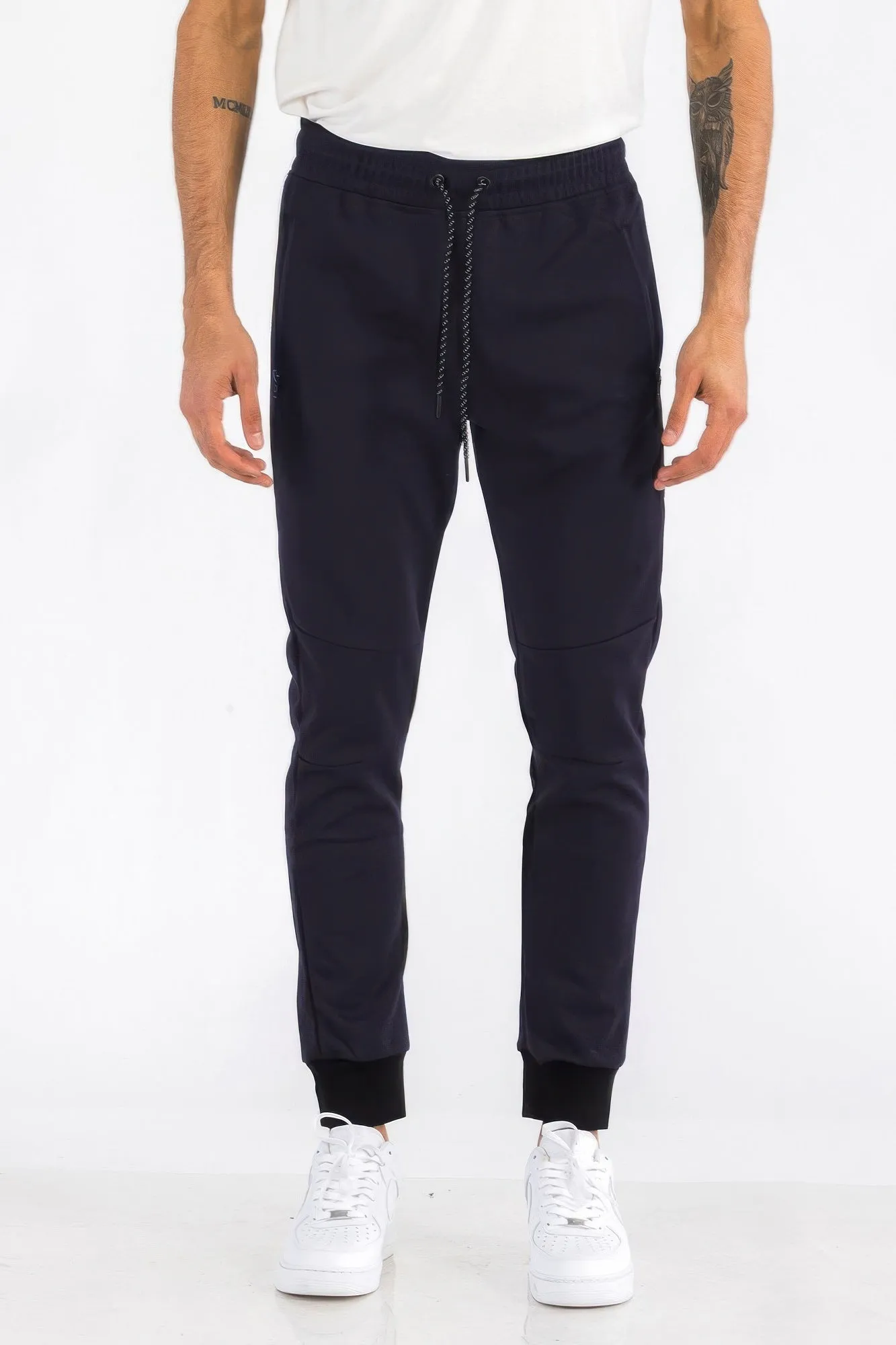 Mens Solid Joggers