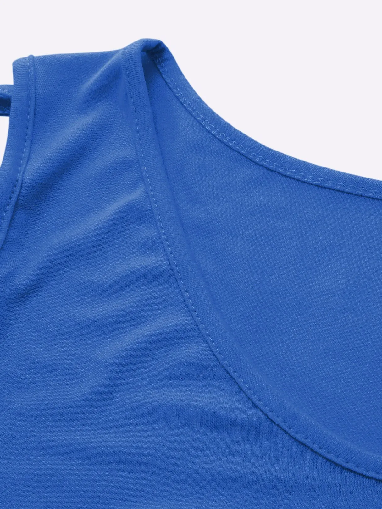 OEM ODM V-Neck Cold Shoulder Short Sleeve T-Shirts