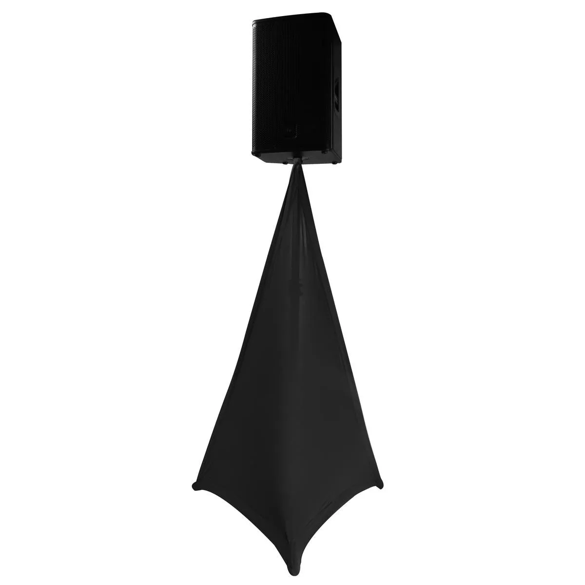 On-Stage SSA100B Speaker Stand Skirt Skrim, Black