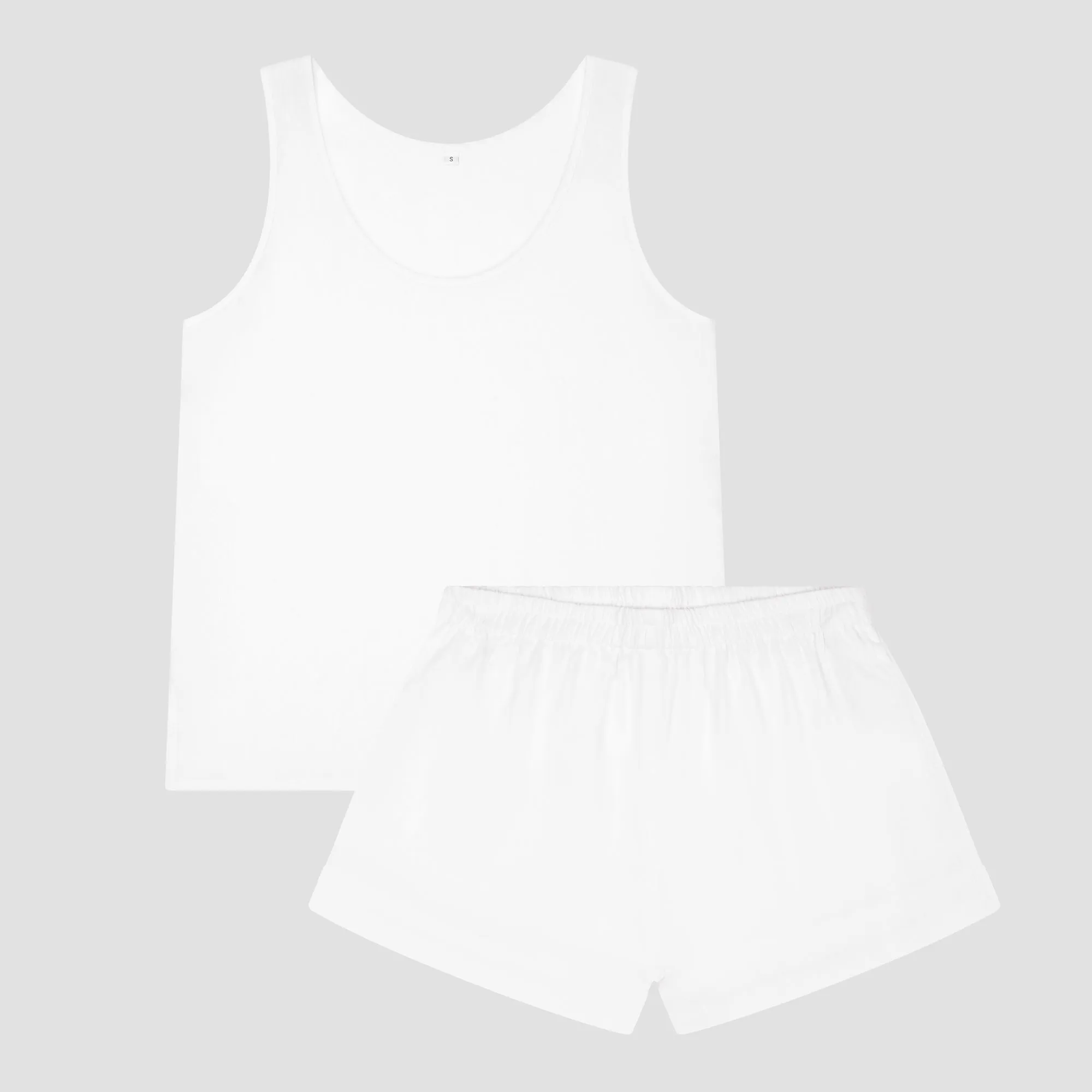 Pearl Linen Tencel Cami Set