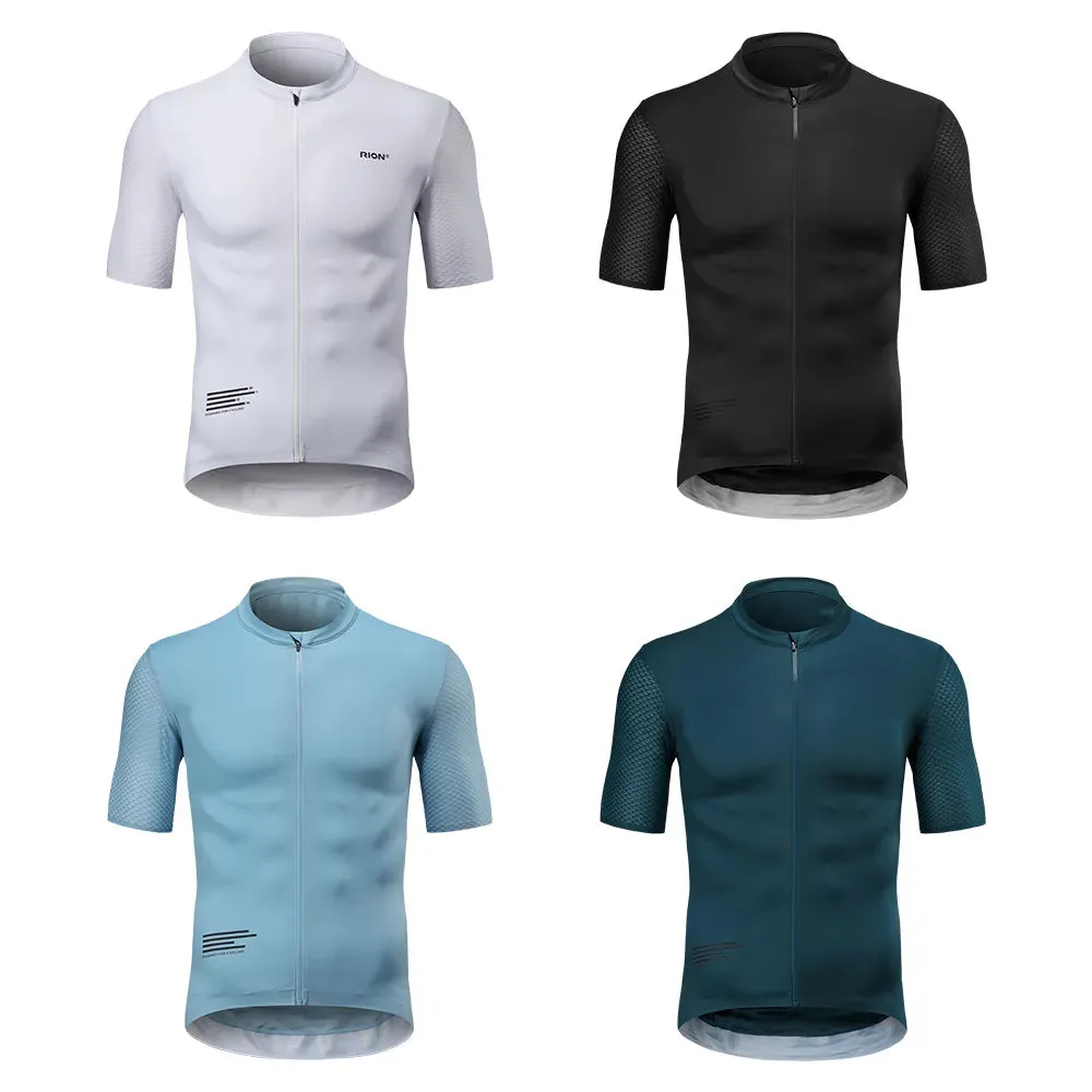 RION Cycling Jersey Men MTB Maillot Shirts Bicycle Clothing 2022 Mountain Bike Men's T-Shirt Wear Summer Outfit Clothes Jumper