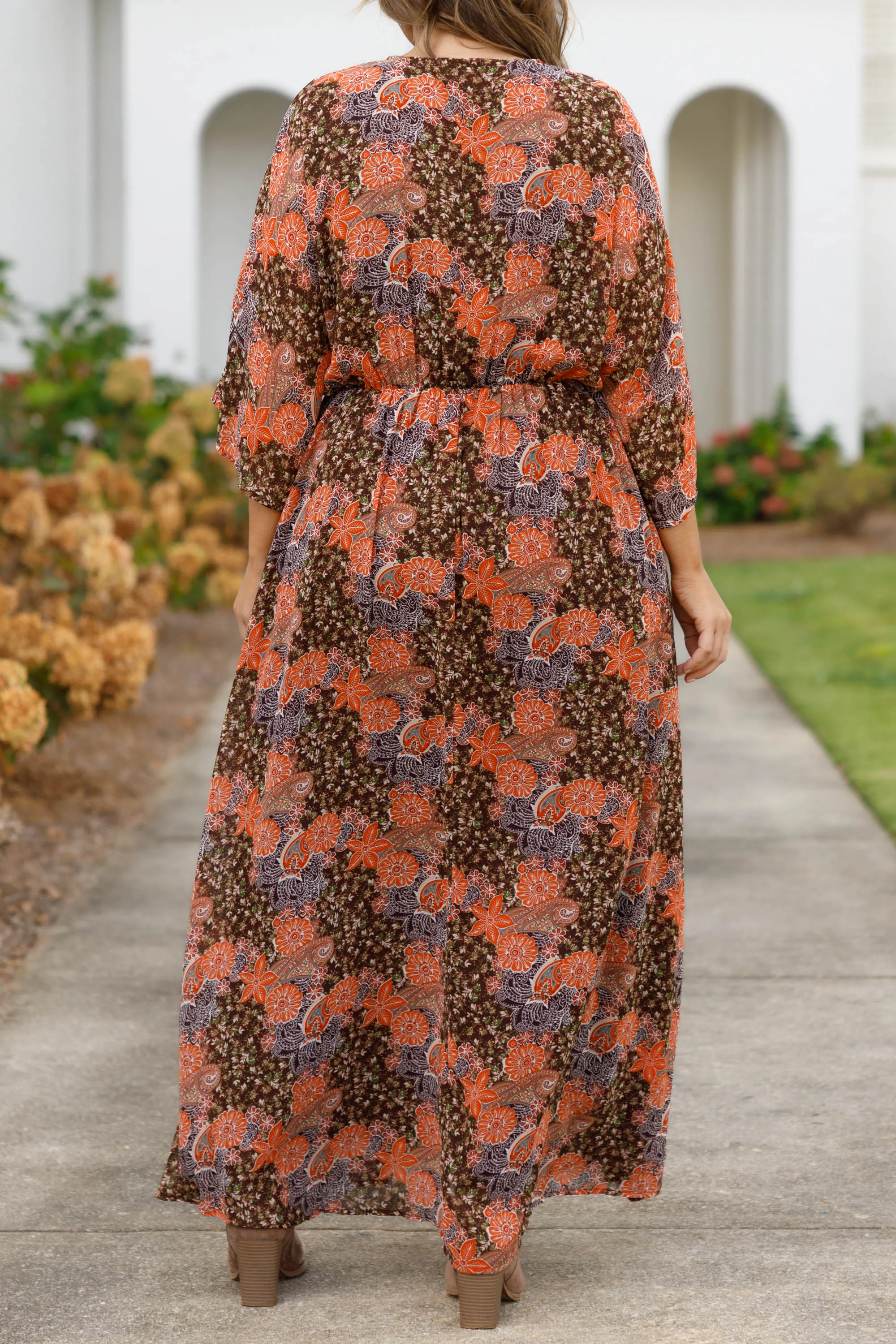 River Banks Dress, Brown