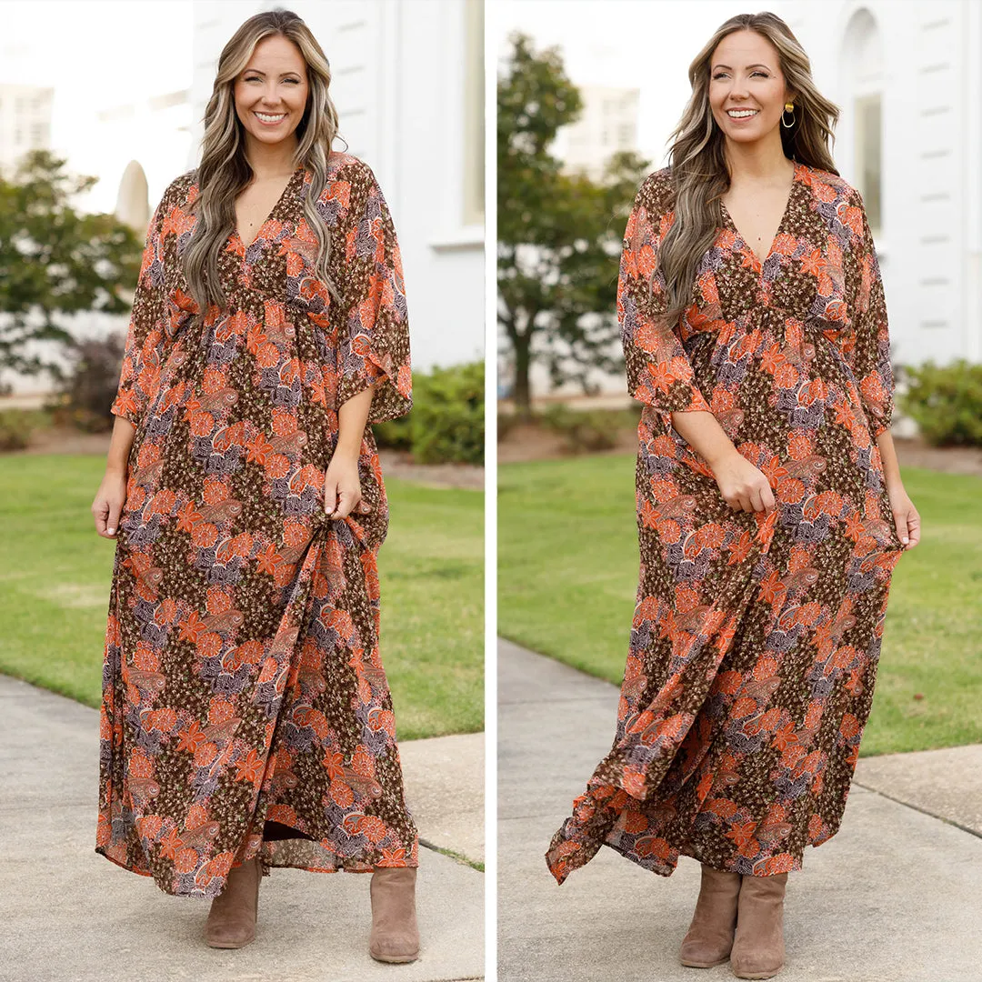 River Banks Dress, Brown