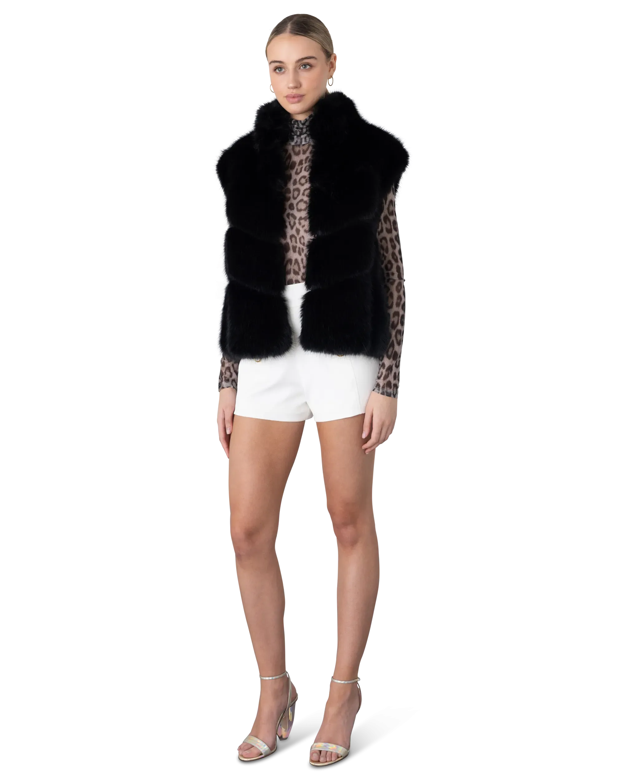 Rosario Faux Fur Vest