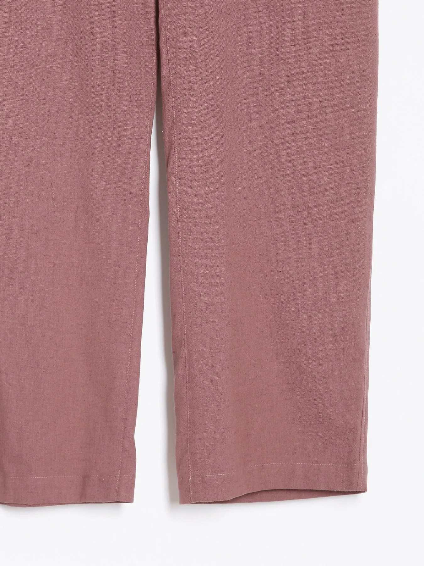 Rose Taupe Airy Linen Pants