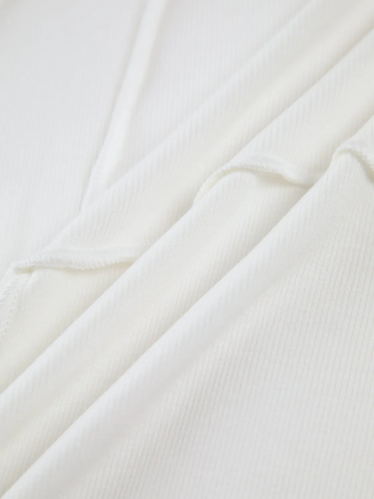 Serena - Long Sleeve Top with Basic Piping