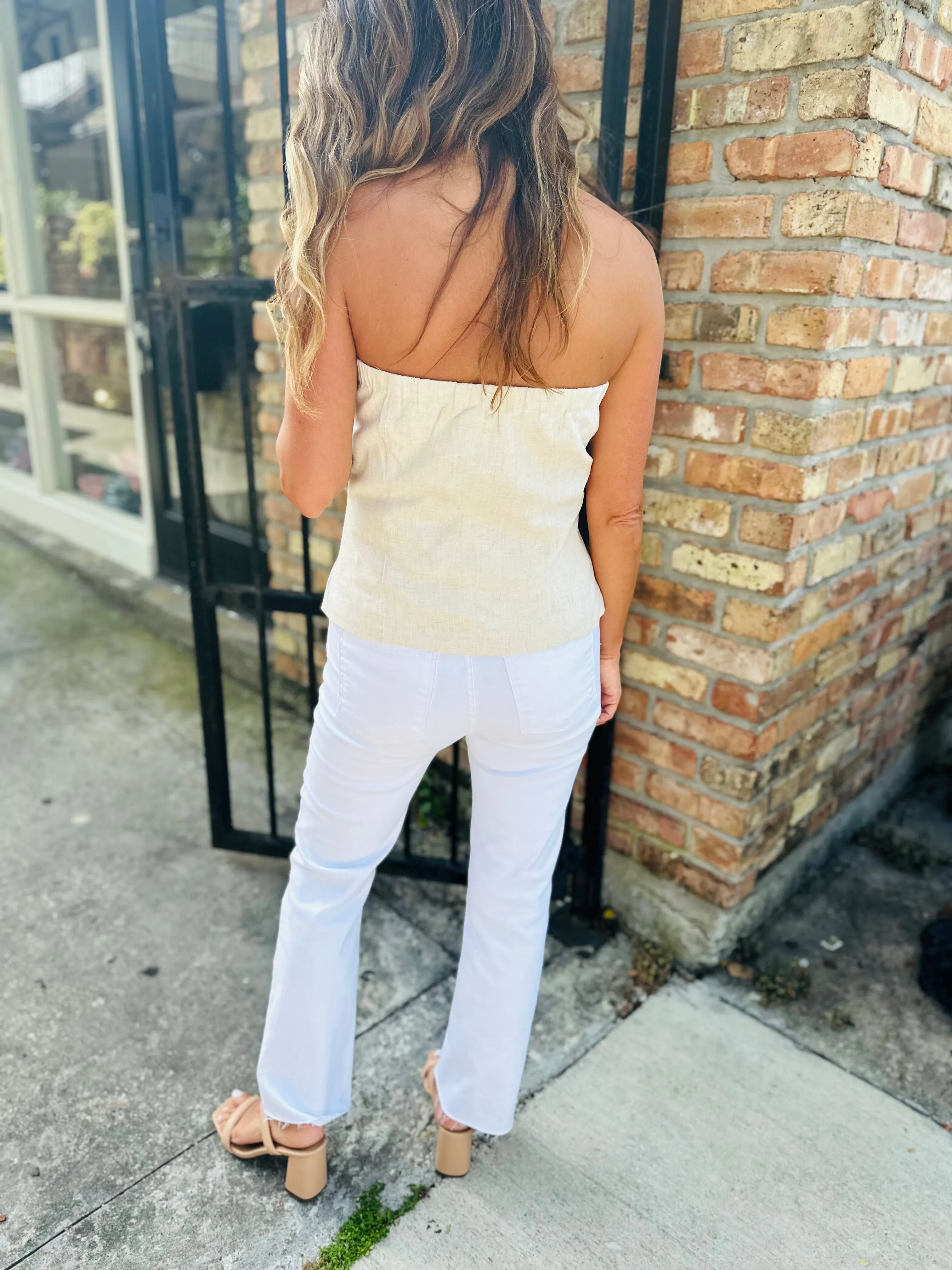 Silena Top- Putty