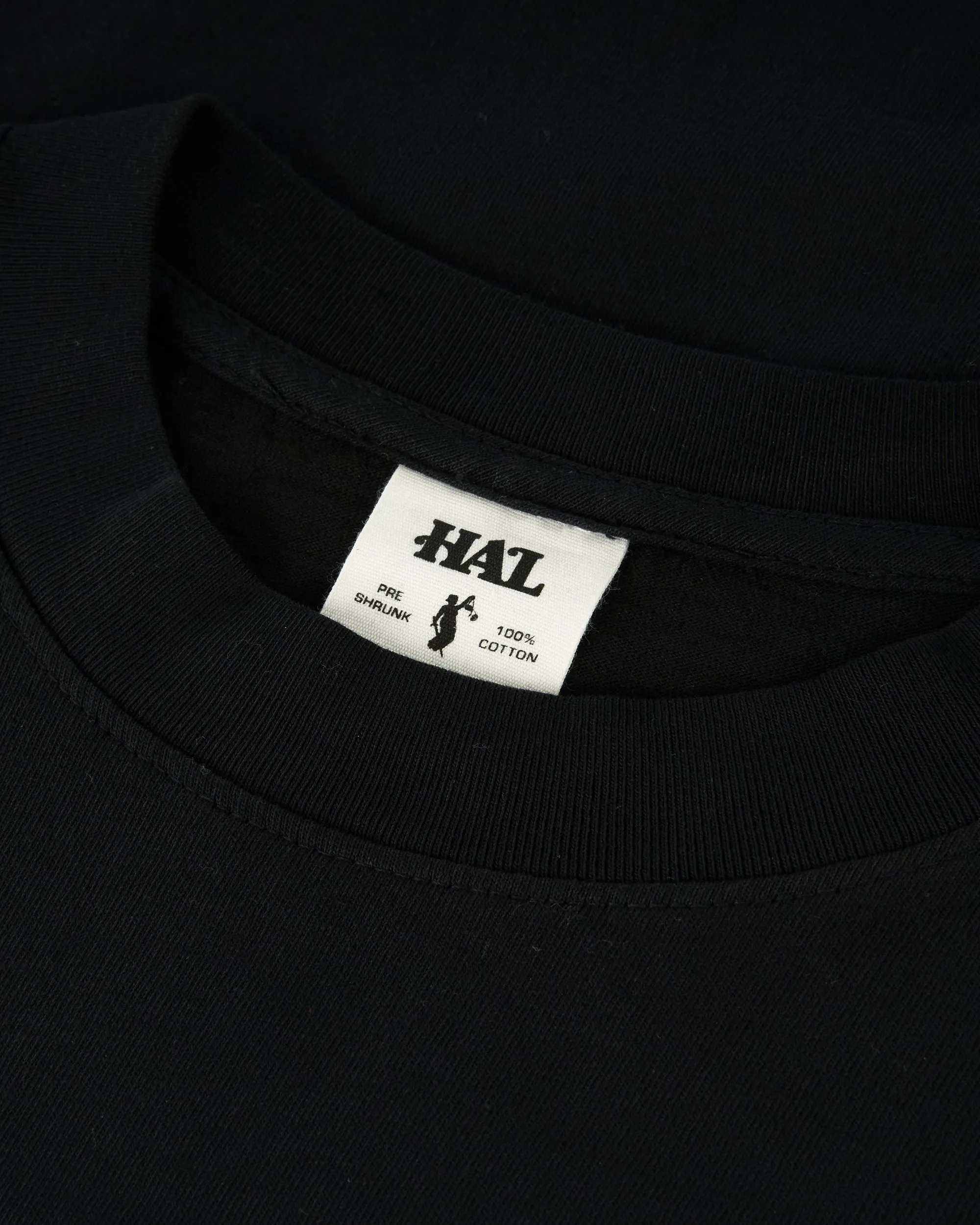 Simple L/S T-shirt - Black