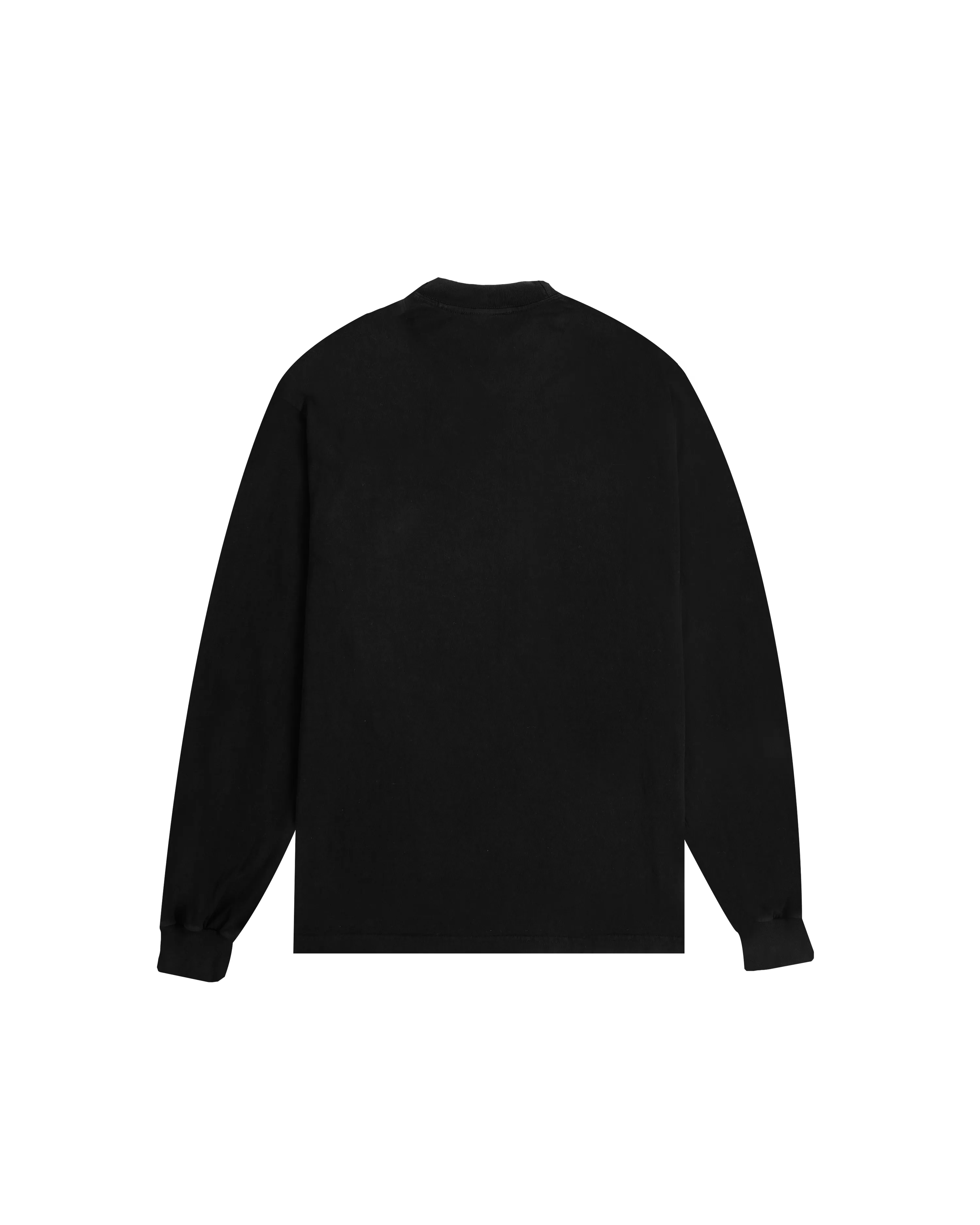 Simple L/S T-shirt - Black