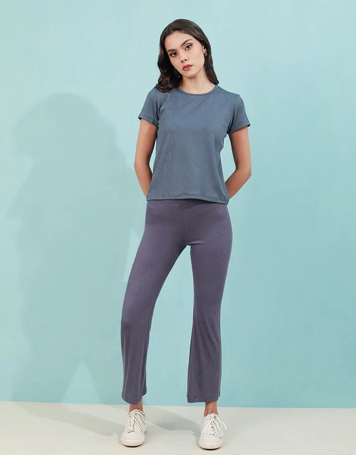 Simple Rib T-Shirt
