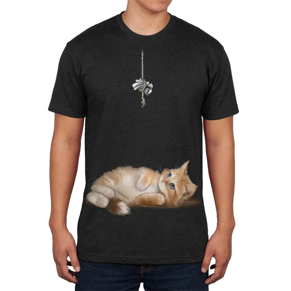 Simple Things Kitty Cat Playtoy Full Mens Soft T Shirt