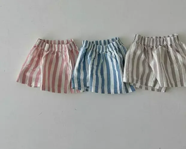 Summer Stripe Shorts - 3 Colors