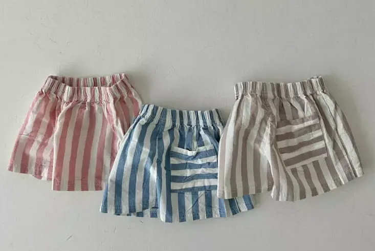 Summer Stripe Shorts - 3 Colors