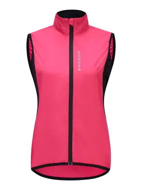 Women's Cycling Windproof Vest / Breathable Vest with Reflective Logo - SF0059