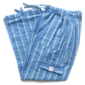 (XL) Light Blue with Blue and Purple Stripes 0193