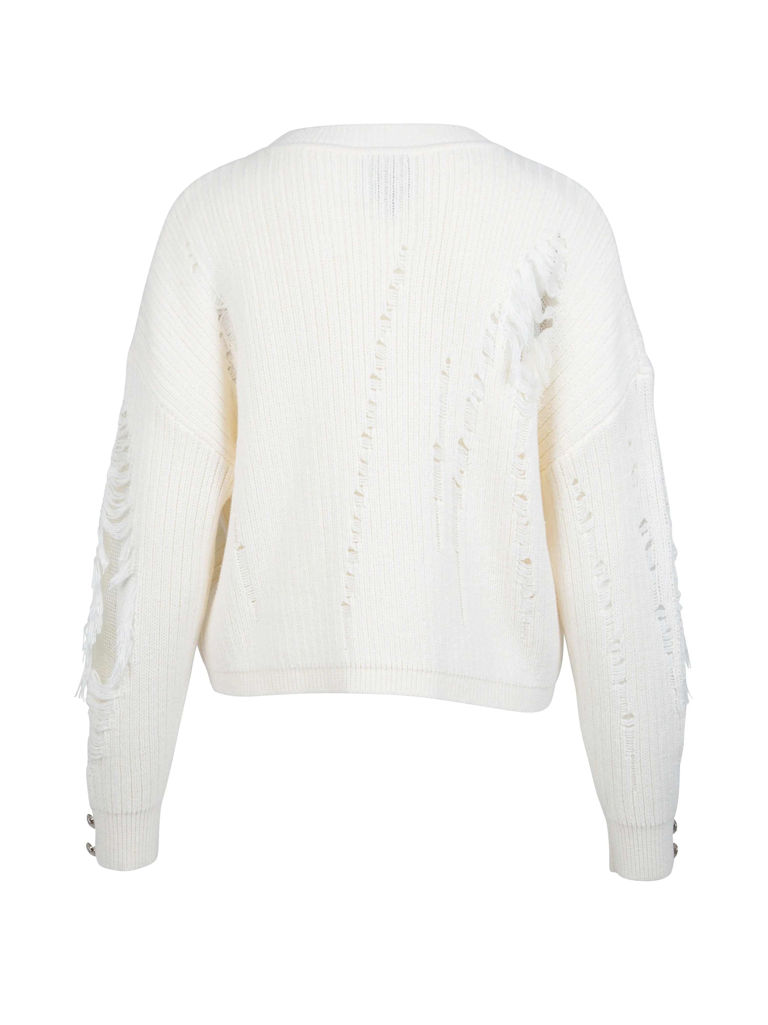 YANET knit sweater - Creme