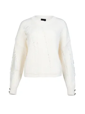YANET knit sweater - Creme